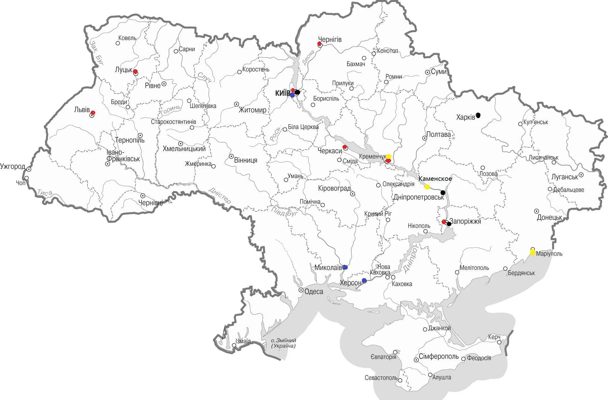 Населенные пункты украины список. Контурная карта Украины. Карта Украины с областями белая. Контурная карта Украины с областями. Территория Украины на контурной карте.