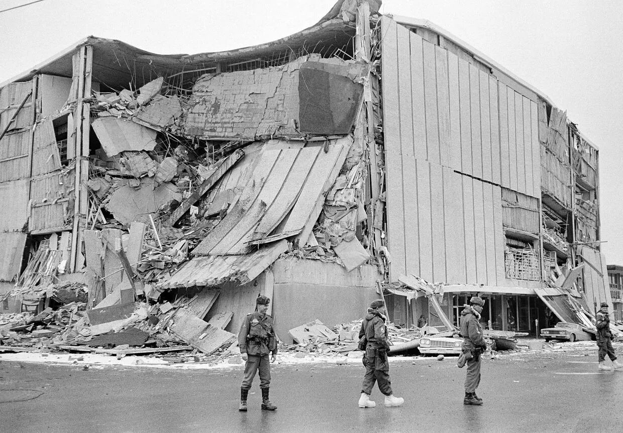 Великое Аляскинское землетрясение 1964. Землетрясение на Аляске 1964. Землетрясение в Анкоридже 1964. Землетрясение в Аляске в 1964 году.