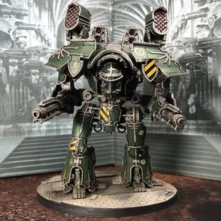 Warmaster Custodian Head for Adeptus Titanicus Warlord Titans.