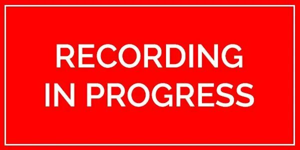 Are you recording are you recording. Recording in progress. record in progress. in progress.