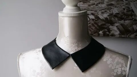 Кожаный воротник