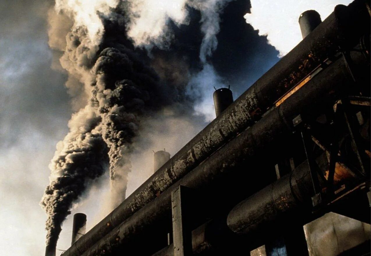 Сжигание нефти и угля