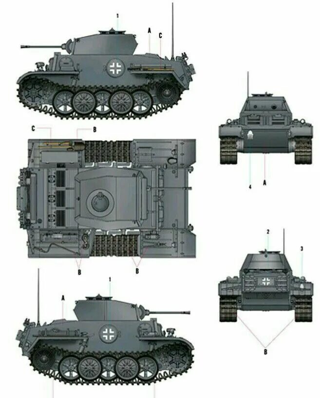 Pz kpfw j. PZ Kpfw 2 Ausf чертеж. PZ Kpfw 2 Ausf j чертеж. Танк PZ Kpfw 2 чертежи. Чертёж танка PZKPFW II Ausf a2.