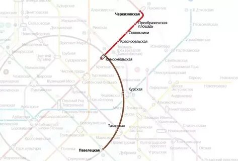 Расстояние от павелецкого до ярославского