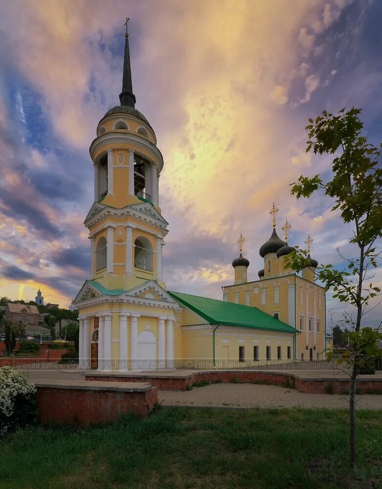 воронежские достопримечательности. успенский храм воронеж.