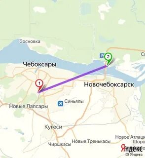 Маршрут чебоксары сосновка расписание