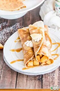 Блинчики с яблоками рецепт