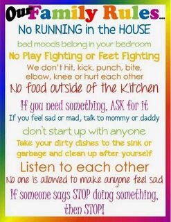 Family rules