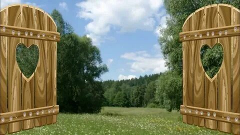 Открывающаяся калитка