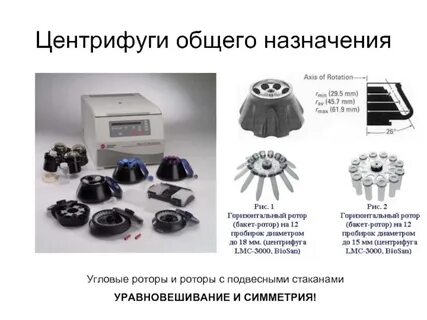 Тип центрифуги