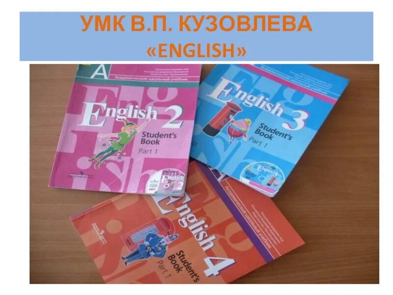 УМК English. Современные УМК по английскому языку. УМК английский язык кузовлев. УМК кузовлев в. п..