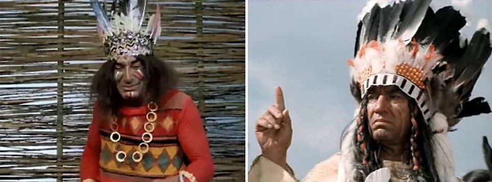 человек с бульвара капуцинов вождь в кино. гойко митич вождь. человек с бульвара капуцинов фильм индейцы. спартак мишулин в роли индейца. вождь бульвар.