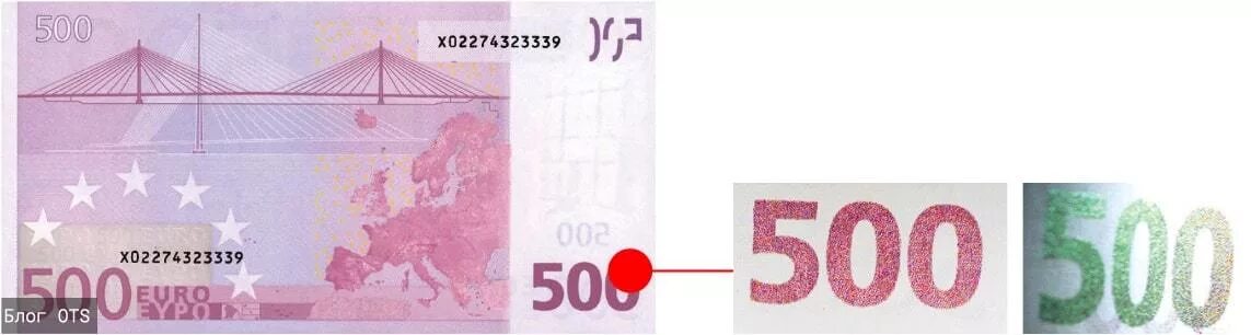 Как выглядит купюра 500 евро. Фальшивые купюры 500 евро. 500 Евро признаки подлинности. Как отличить 500