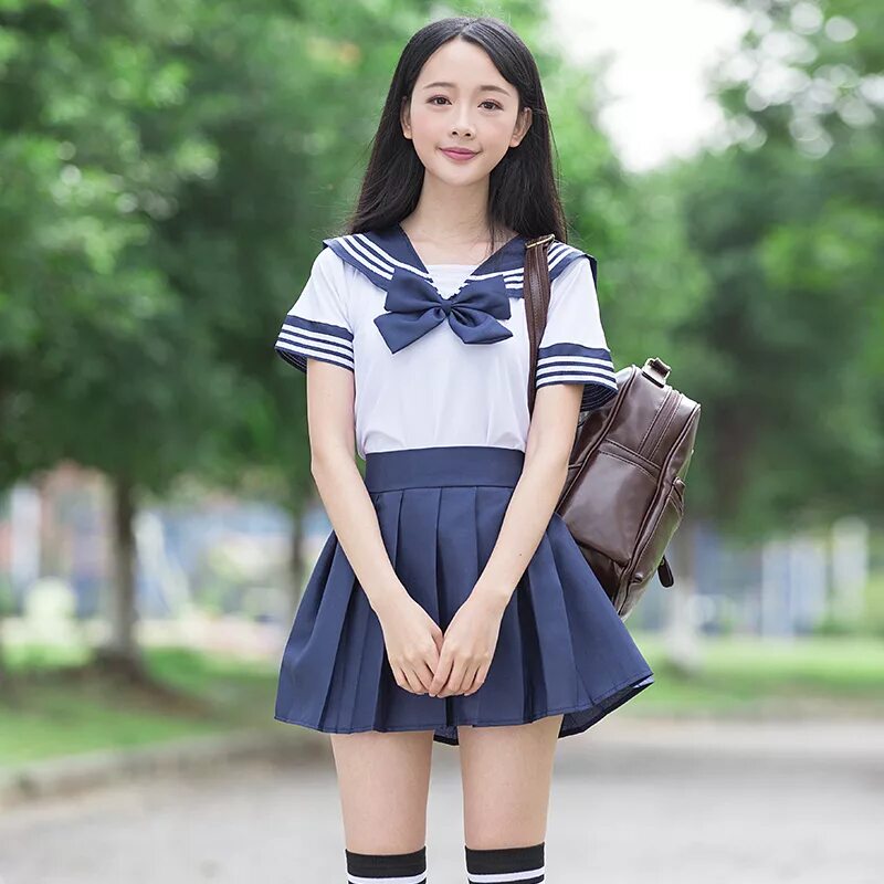 Japanese high school girl