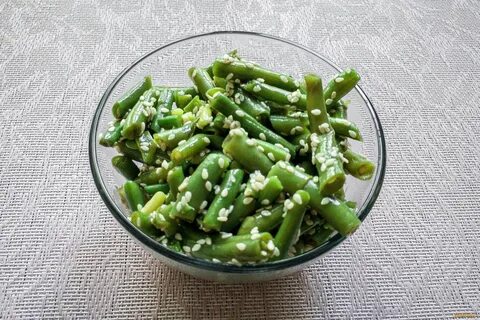 Как приготовить замороженную стручковую фасоль рецепт