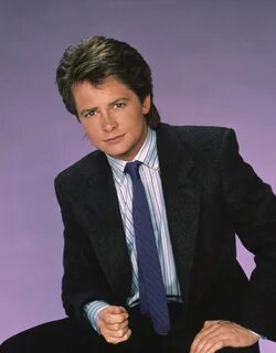 Michael J. Fox as Alex P. Keaton. 