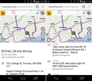 Bing maps
