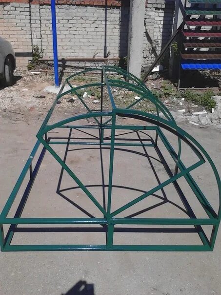 Сделал из профтрубы