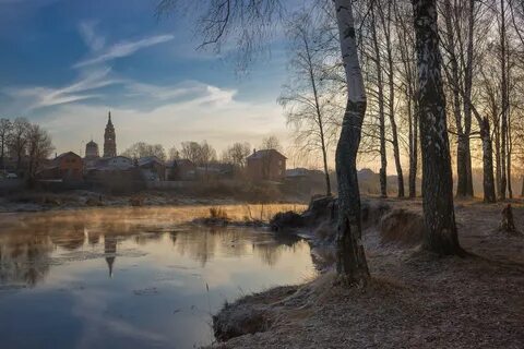 Весною подмосковье