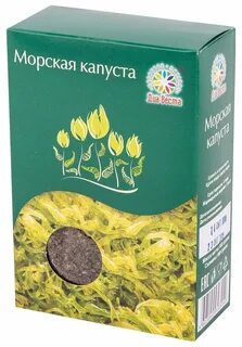 Морская капуста сушеная