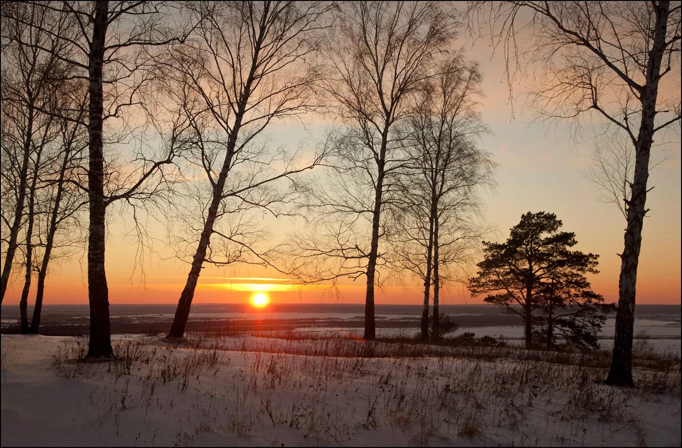 Заход солнца гродно