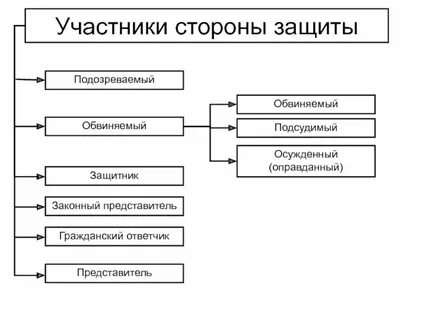 4 участники со стороны защиты