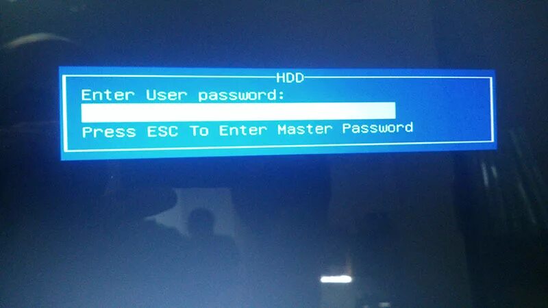 Enter user password