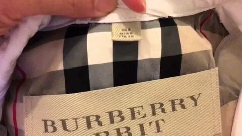 Оригинальность burberry