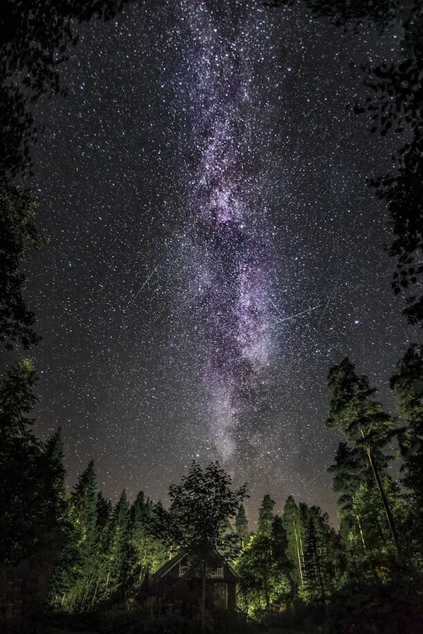 Under the milky way