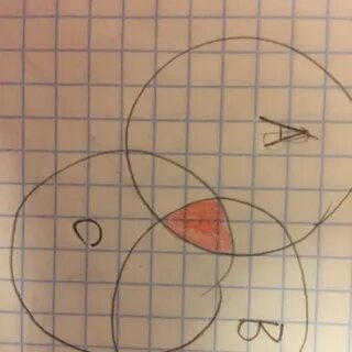 Закрасить красным карандашом