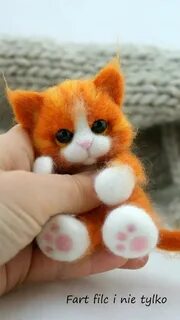 Сухое валяние котиков