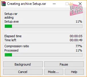Creating archive