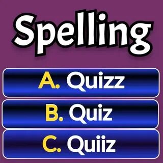 Spelling quiz