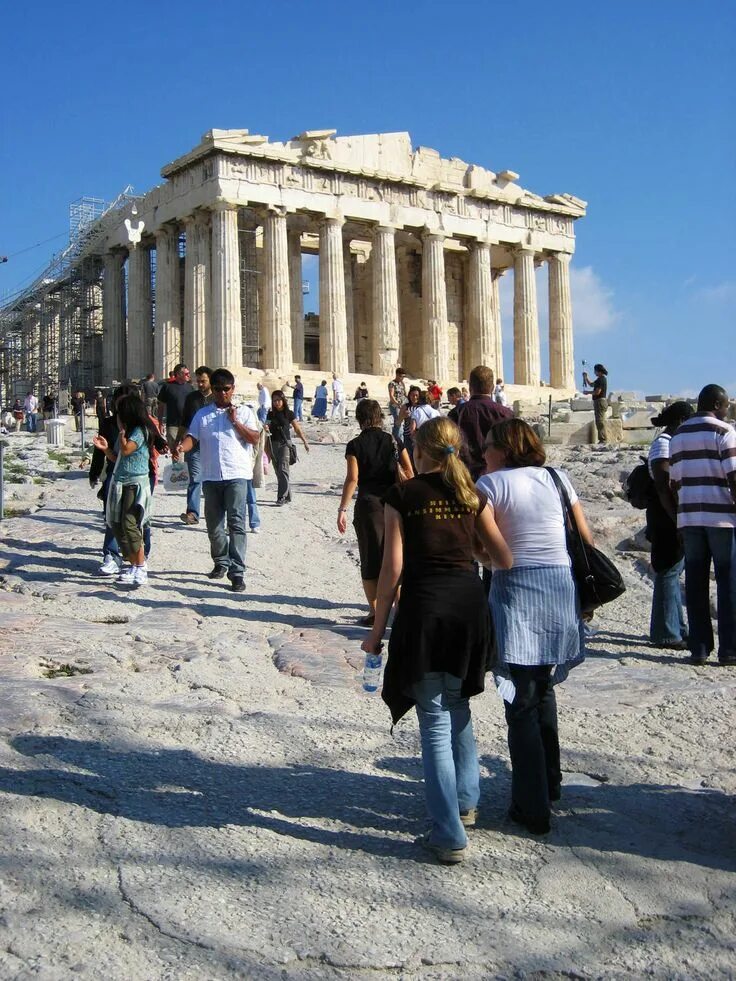 Путешествие в Афины. Сити шоппер Акрополь. Акрополь Греция много народу фото. Афины 2016