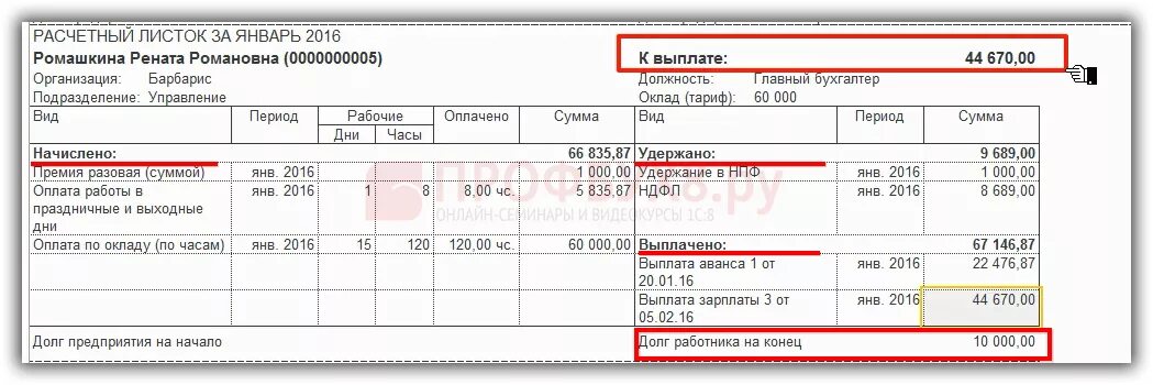 Расчётный листок по заработной плате в 1с 8.3. Расчетный лист из 1с ЗУП. Расчетный листок в 1с ЗУП. Форма расчетного листка в 1с. Зарплата после аванса