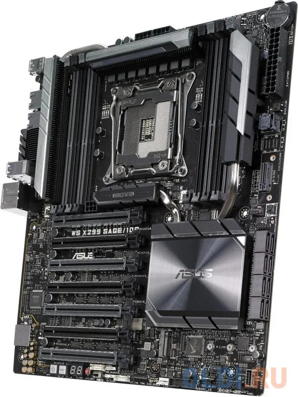 Intel x299 asus. Asus ws x299 sage/10g. материнская плата asus pro ws x299 sage ii. x299 micro atx. lga 2066.