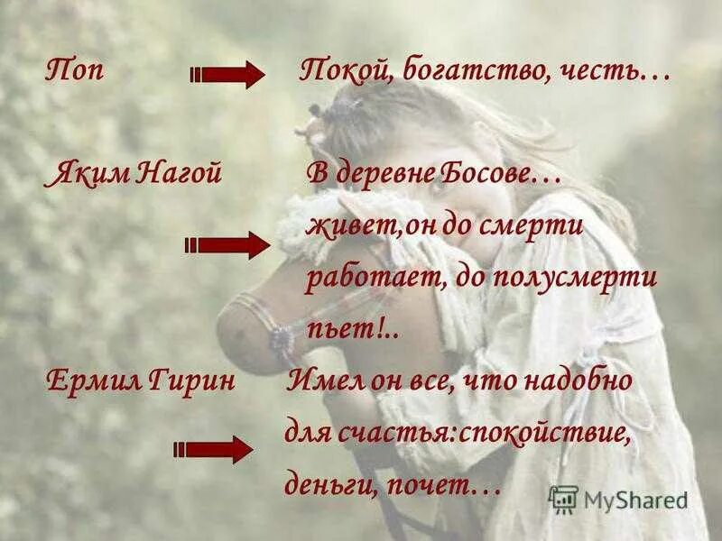 Составить таблицу счастливых из кому на руси Изменение крестьянских представлений о счастье в поэме А.Н. Некрасова "Кому на Р