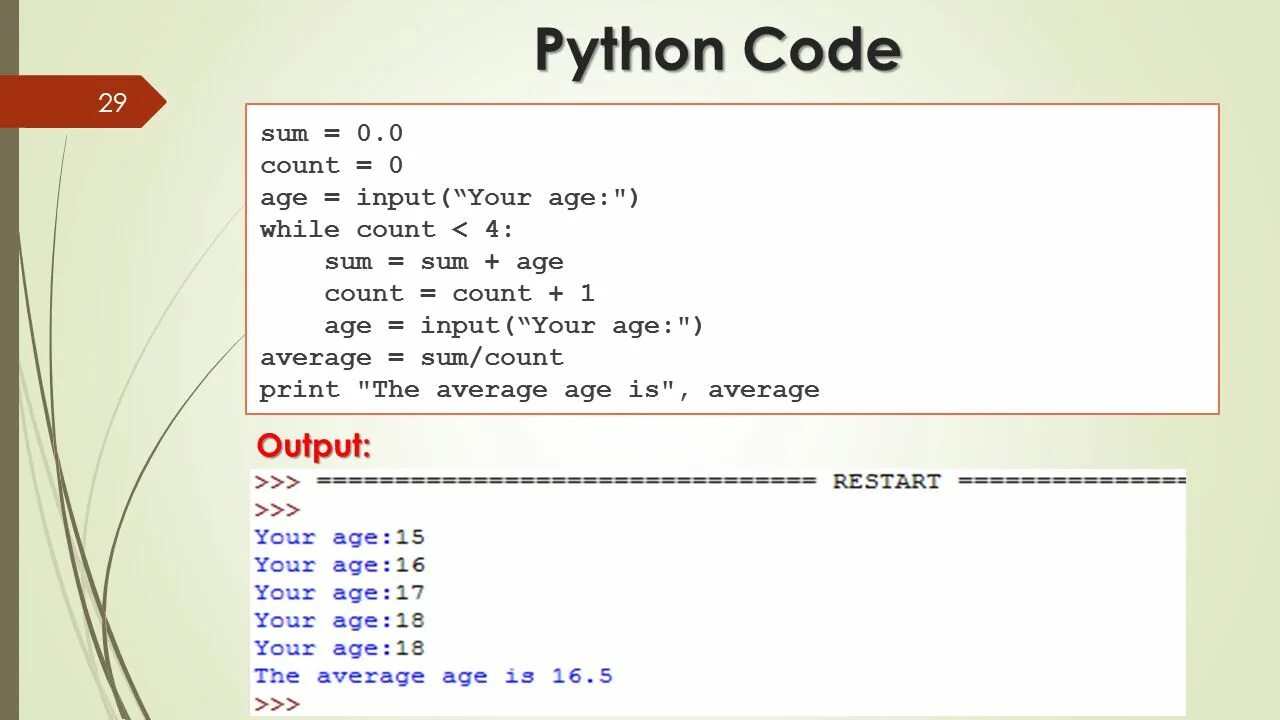 Python код. Пример кода на питоне. Коды питон. Код программирования Пайтон.