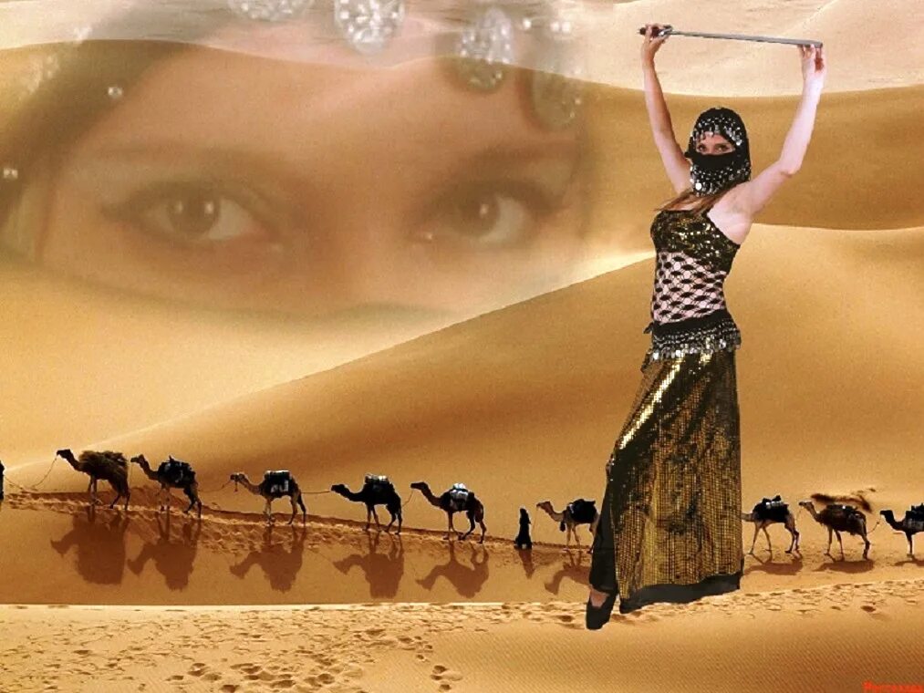 Караван Мираж пустыня. Восточная женщина в пустыне. Восточные глаза в пустыне. Восток пустыня.