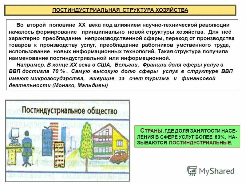 Постиндустриальная структура. Индустриальная структура хозяйства. Страны с постиндустриальной структурой хозяйства. Индустриальная структура экономики это.