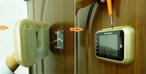Установить камеру звонок