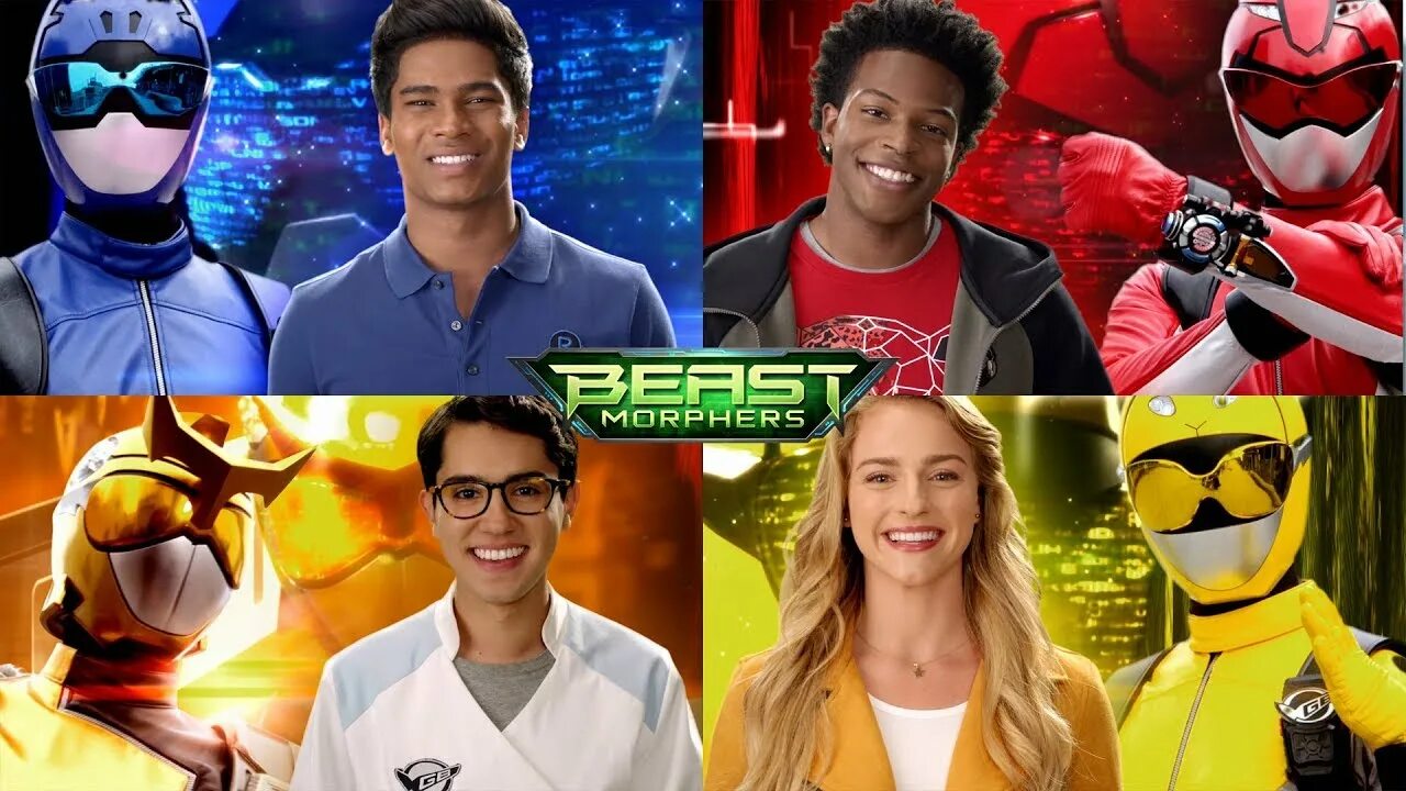 The power of the beast. Power rangers morphers. beast morphers. синий рейнджер звероморферы.
