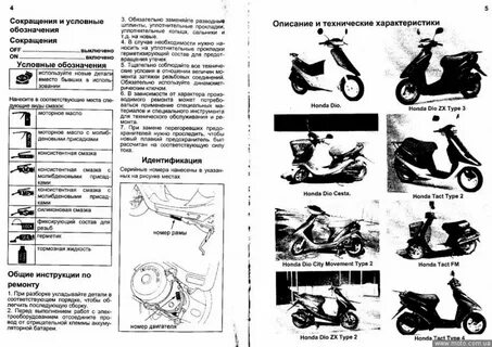 Honda dio устройство