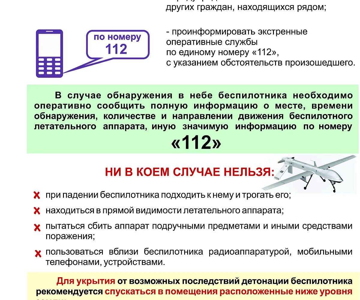 Что делать при атаке беспилотников. Алгоритм действий при обнаружении беспилотных летательных аппаратов. Памятка по действиям при обнаружении БПЛА. Что делать при обнаружении беспилотного летательного аппарата. Памятка о беспилотниках.