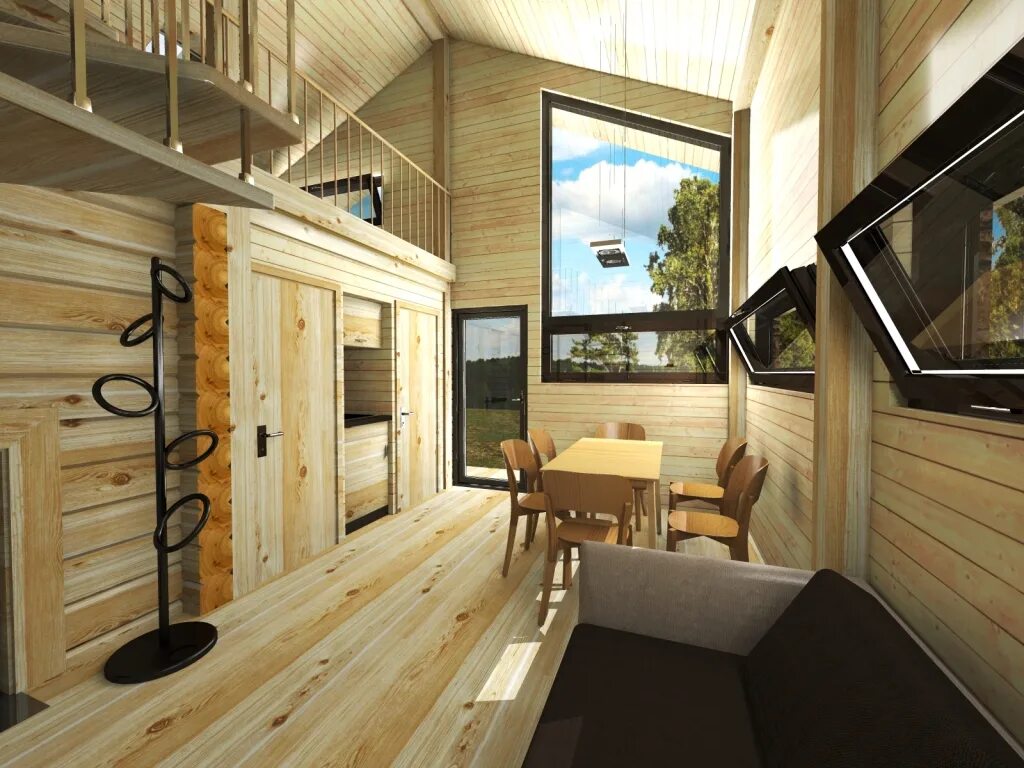 Тини хаус 6 на 6. Дизайн дома 5 6. Интерьер бани 6х2. Однокомнатные деревянные домики. Дизайн дома 5 6.