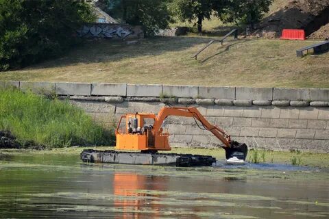 Расчистка русел рек