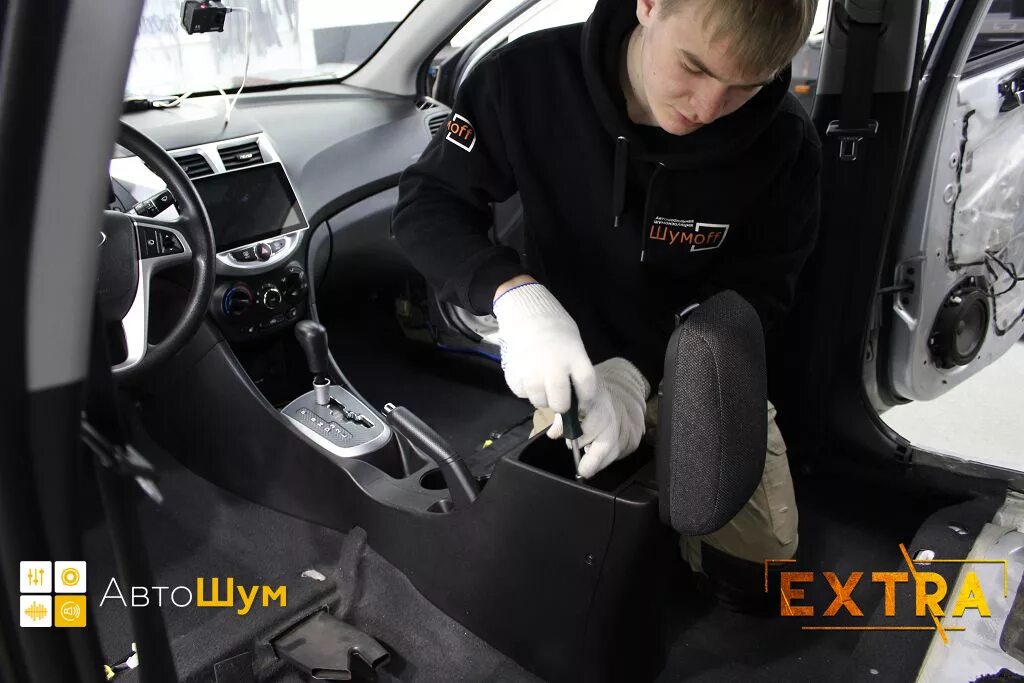 Как разобрать хендай солярис Шумоизоляция Торпедо Hyundai Solaris, 1,6 л, 2013 года тюнинг DRIVE2
