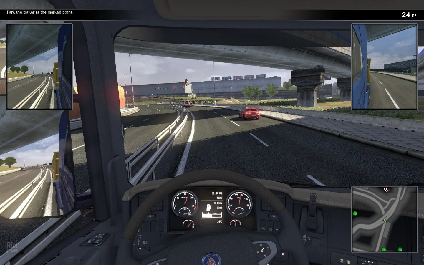 Игра truck driving simulator