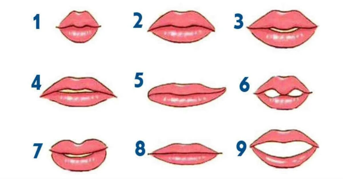 Как отличить губы. Формы губ. Губы рисунок. Нарисовать губы. Разные формы губ.