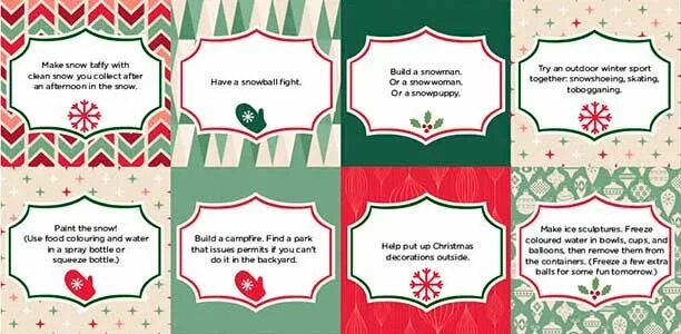 This active Advent calendar will help keep those kids moving Active For Life Chr